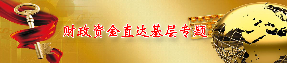 財政資金直達基層專題